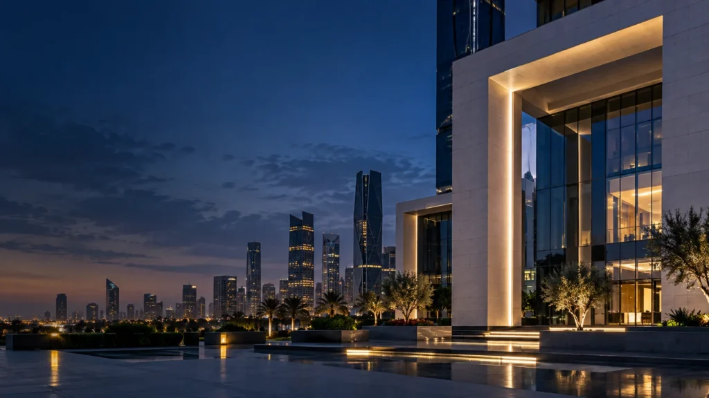 عمارة أعمال سعودية معاصرة